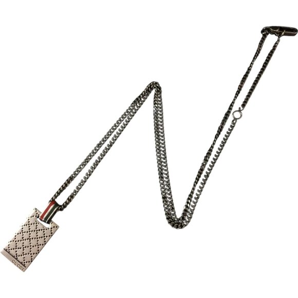 329193BT (L2) Gucci Necklace Silver 925 Metal - Picture 1 of 8